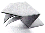 Origami frog Origami frog