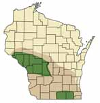 poisonous snakes in wisconsin map Eastern Massasauga Eek Wisconsin poisonous snakes in wisconsin map